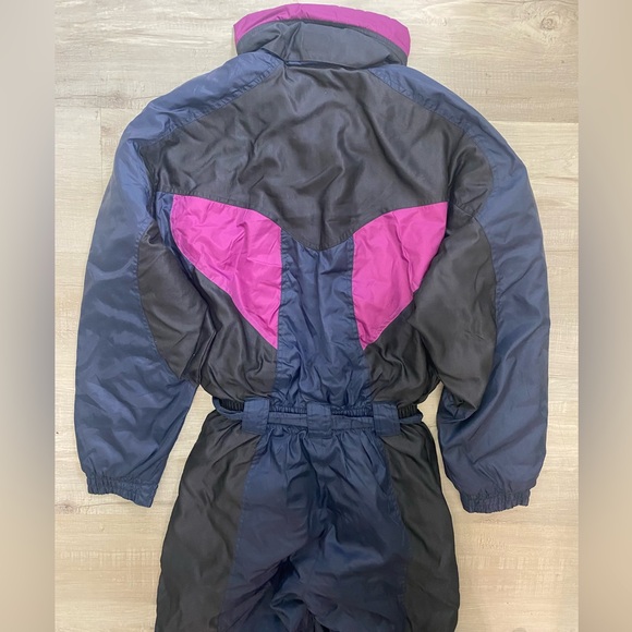 Etirel Vintage One Piece Ski Suit Men’s Size S/M or Women’s M/L. - Picture 9 of 12